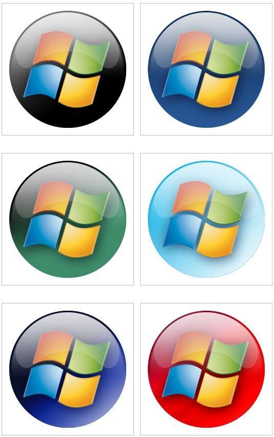 Multi Colored Round Logo - Multi-color round vista logo icon – PNG Material | My Free Photoshop ...