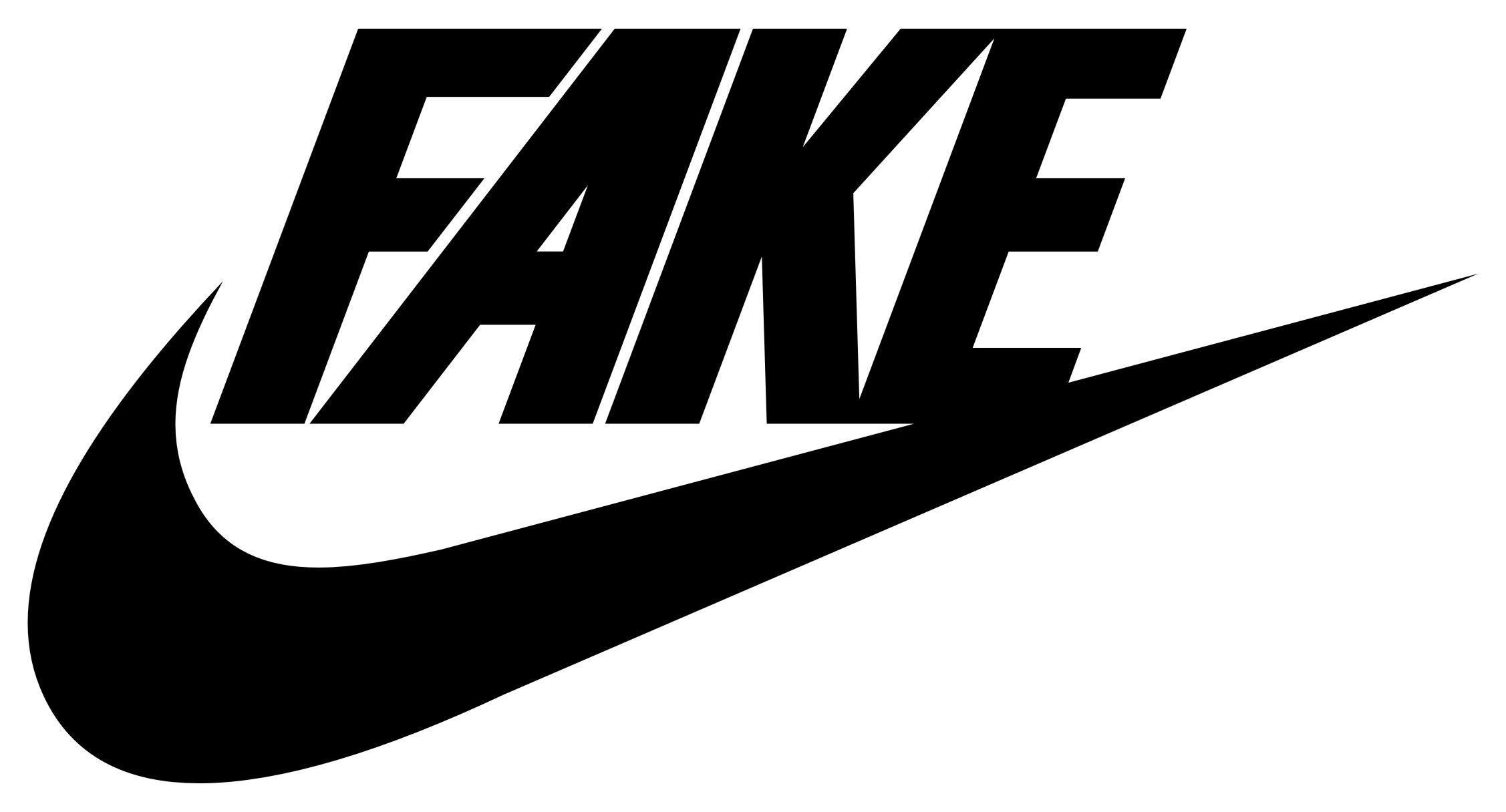 Fake Nike Logo - Fake Nike