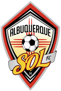 Black and White Albuquerque Sol Logo - Albuquerque Sol FC