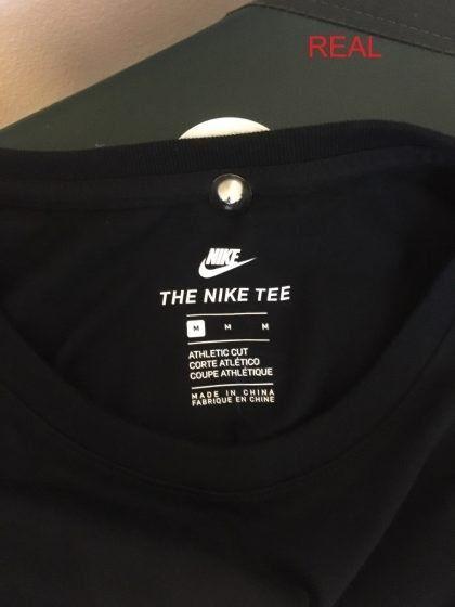 Fake Nike Logo - How to identify a real Nike T-shirt - Quora