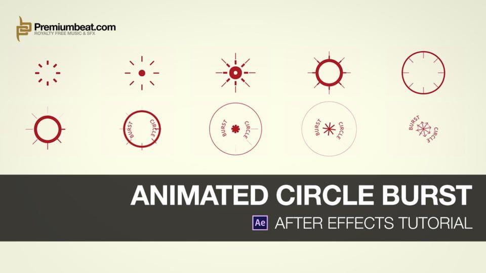 Ae Circle Logo - After Effects Tutorial: Animated Circle Burst on Vimeo
