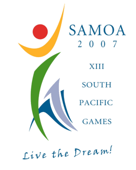 South Pacific Logo - 2007 Pacific Games