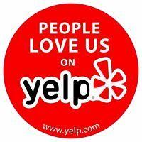 Red Yelp Logo - YELP LOGO STICKER DECAL RED 3