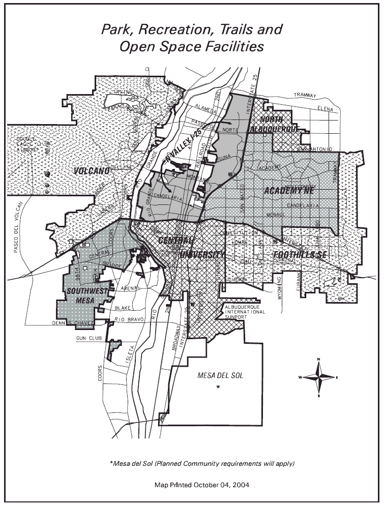 Black and White Albuquerque Sol Logo - Albuquerque Parks and Recreation Service Areas | Download Scientific ...