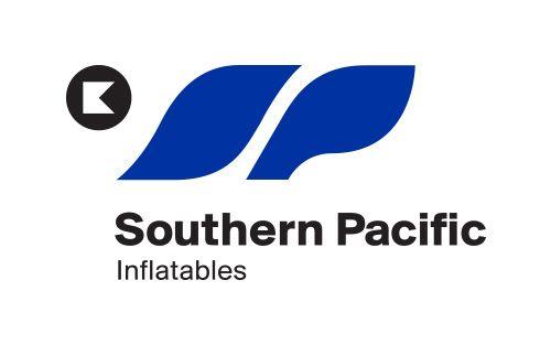 South Pacific Logo - Southern Pacific Inflatables – Proudly NZ Made
