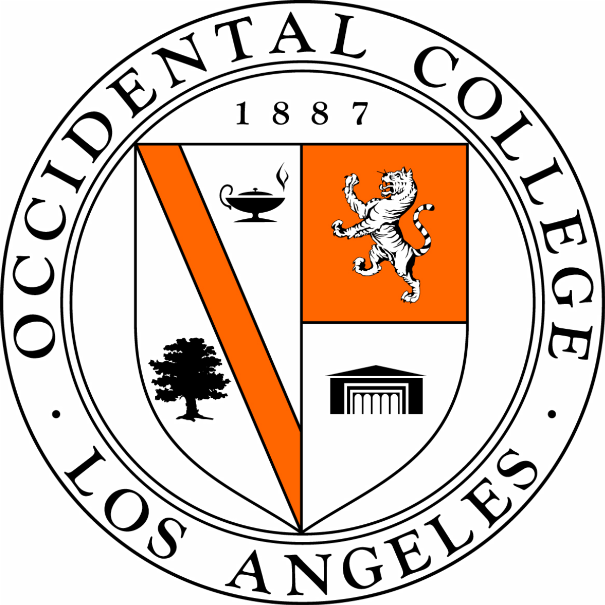 College Shield Logo - Occidental College