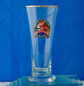 South Pacific Logo - SOUTH PACIFIC SPECIAL EXPORT LAGER PILSNER BEER GLASS PARROT EXOTIC ...