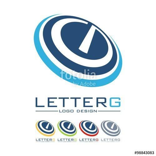 Round Shield Logo - Letter G, A Round Shield, Galaxy, Oval Design Logo Vector Stock