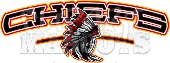 Indian Chief Logo - Chiefs Shirt Logo Graphic Vector Artwork