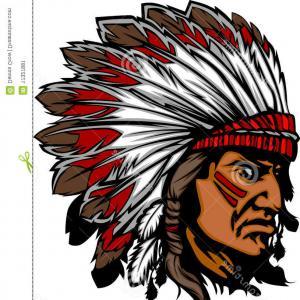 Indian Chief Logo - Indian Chief Tribe Head Mascot Logo | GeekChicPro