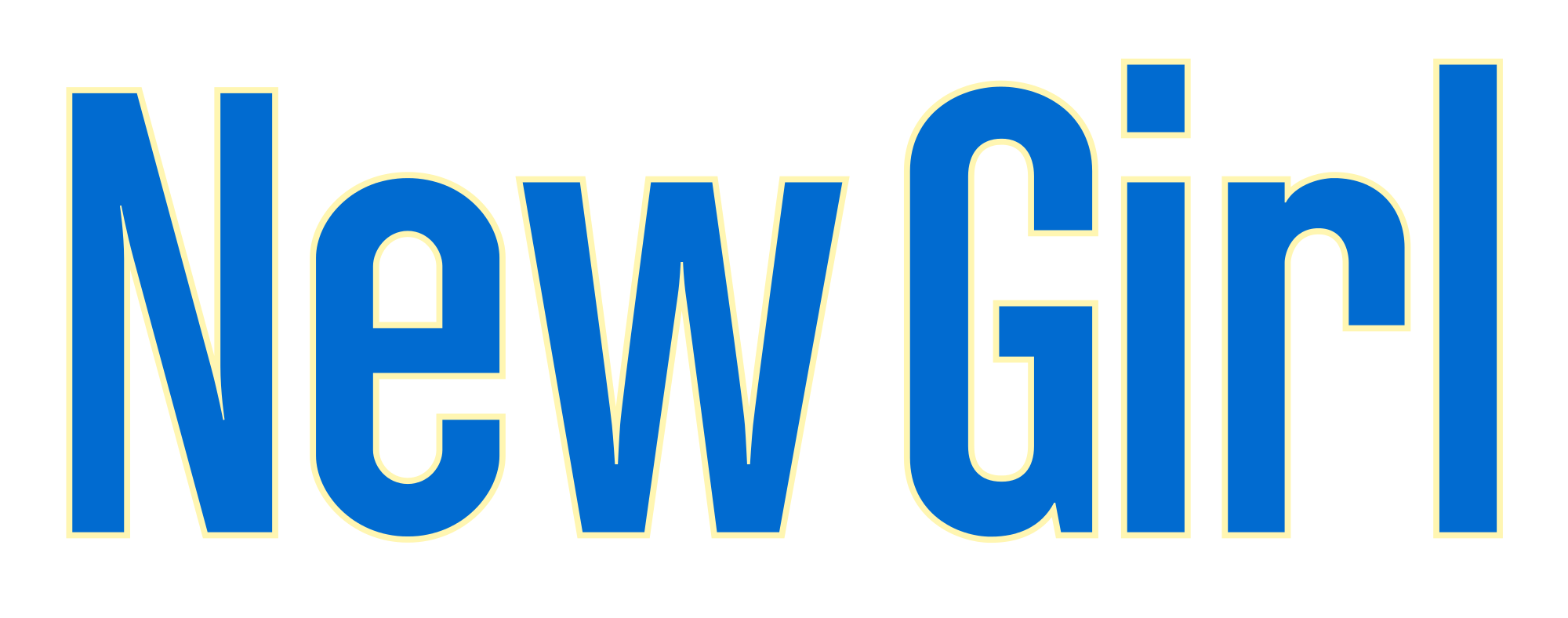 New Girl Logo - File:NewGirl-Logo.svg - Wikimedia Commons