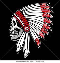 Indian Chief Logo - Best 印地安酋长 image. Native american, Adult coloring