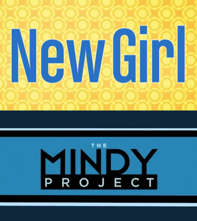New Girl Logo - Tasty News: Premiere of 'New Girl' and 'Mindy Project' TUESDAY 9.16