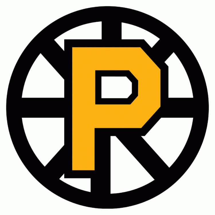 Black and Yellow Sports Logo - Providence Bruins Primary Logo Hockey League AHL