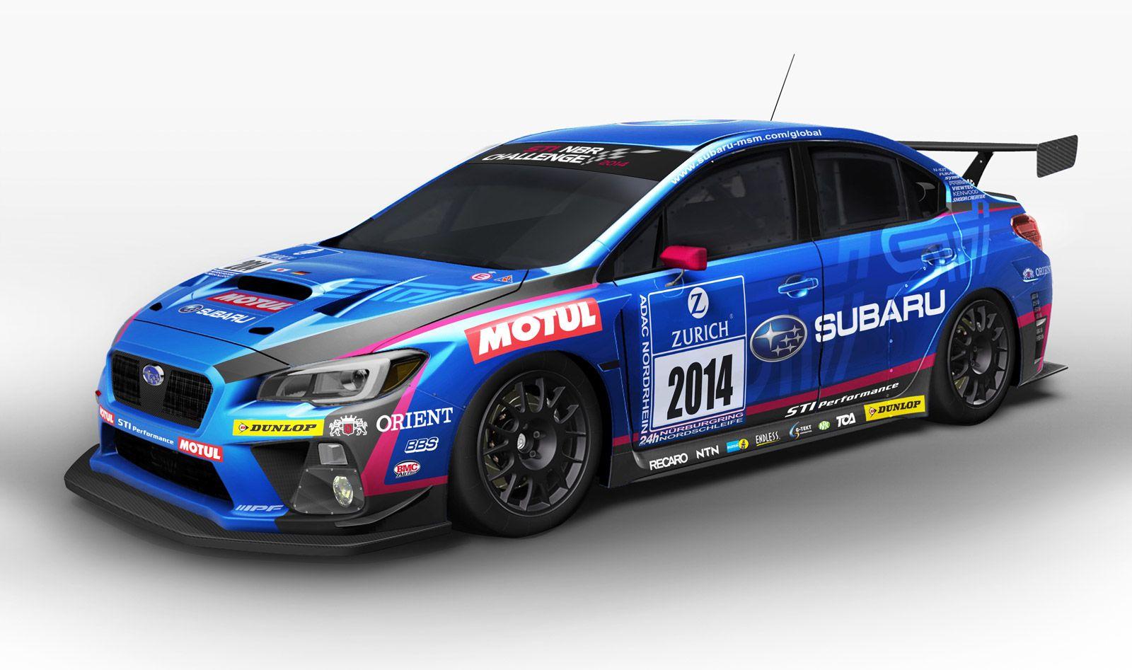 Subaru WRX Racing Logo - Subaru WRX STI Based Race Car Revealed