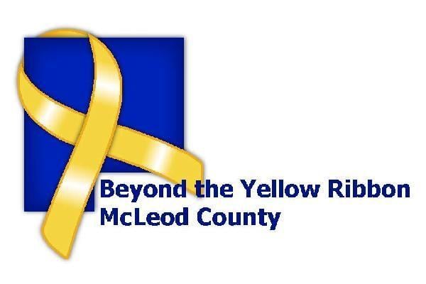 Blue and Yellow Ribbon Logo - McLeod County BTYR