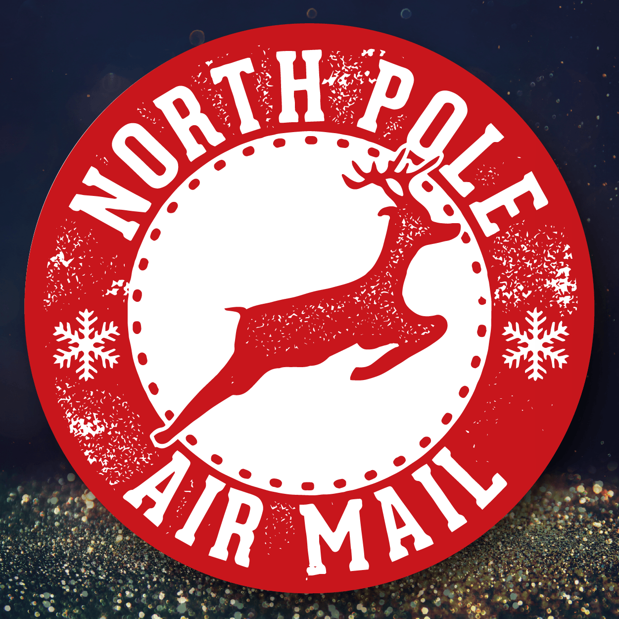 North P Logo - 24 North Pole Stickers