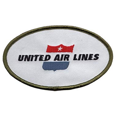 Amazon Air Logo - ACI Collectables United Airline Logo Iron on Patch: Amazon.co.uk ...