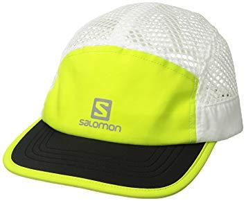 Amazon Air Logo - Salomon Unisex Air Logo Cap, Green (Acid Lime/Black), One Size ...