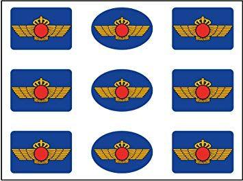 Amazon Air Logo - Stickers Logo Army Air 9 Pcs 16 x 11 mm/You: Amazon.co.uk: Car ...