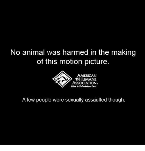 American Humane Association Logo - No Animal Was Harmed in the Making of This Motion Picture AMERICAN ...