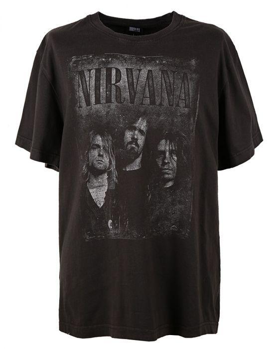 Nirvana Band Logo - Black Nirvana Band T Shirt - L Black £25 | Rokit Vintage Clothing