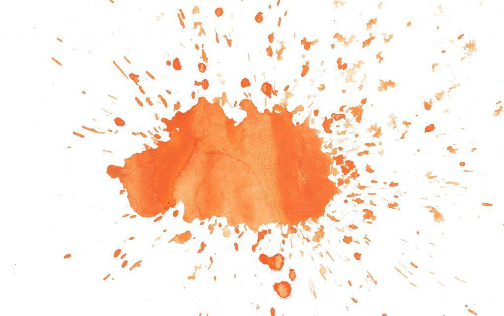 Orange Splatter Logo - Orange Watercolor Splatter Texture (JPG)