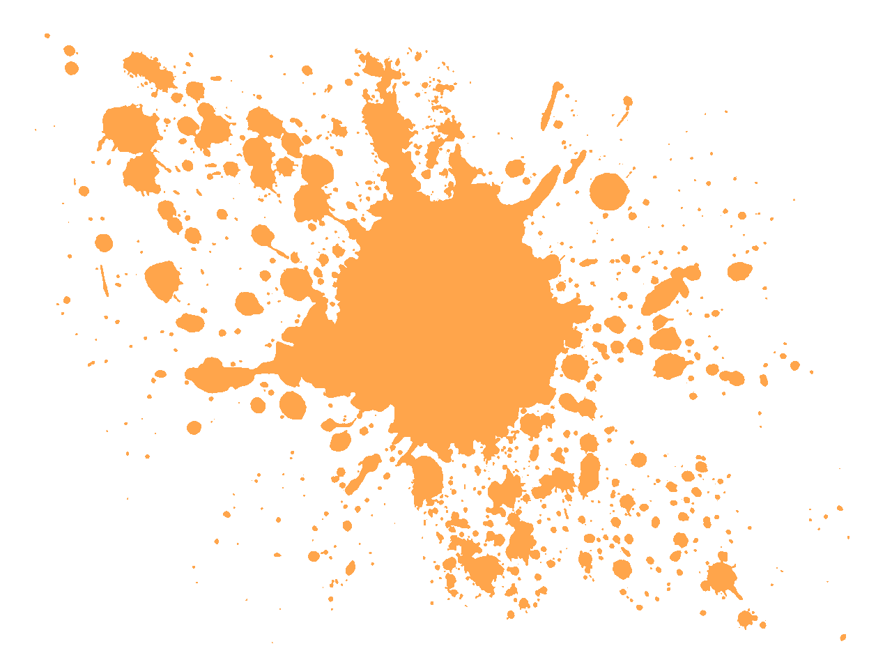 Orange Splatter Logo - Free Orange Splat Clipart, Download Free Clip Art, Free Clip Art