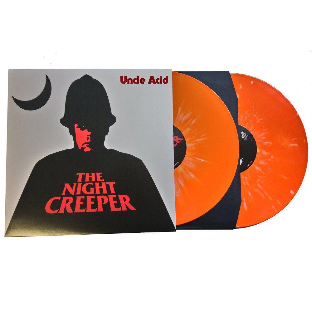Orange Splatter Logo - UNCLE ACID & THE DEADBEATS | The night creeper ORANGE SPLATTER VINYL ...