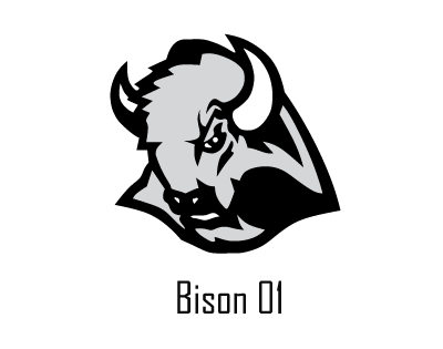 Bison Mascot Logo - Buffalo & Bison | Mascots | SchoolPride®