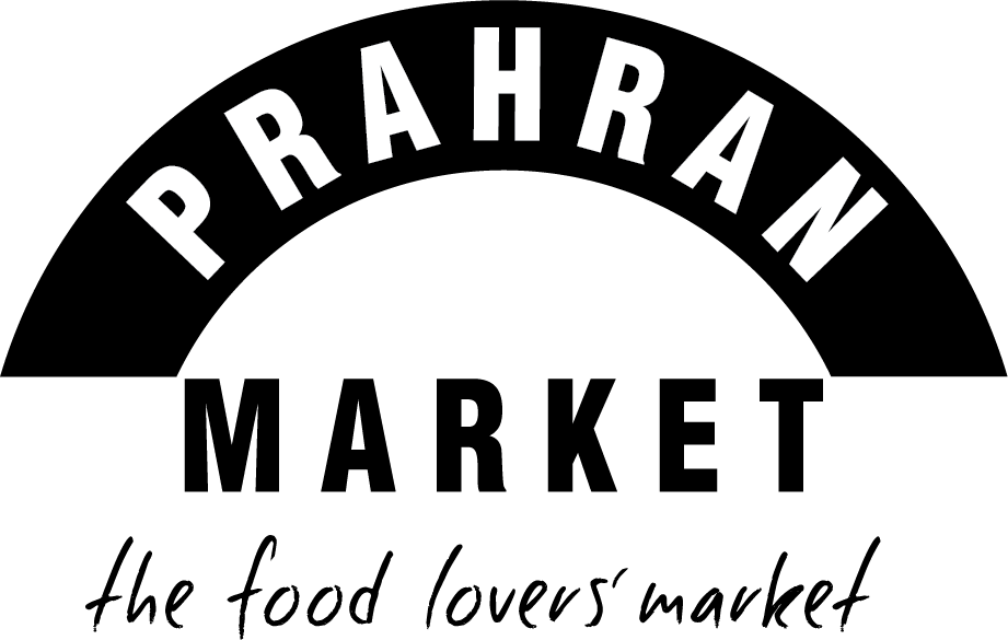 Black and White Market Logo - Prahran Market - A Melbourne Market
