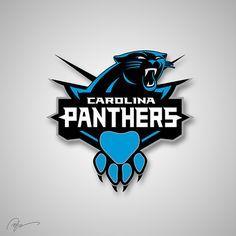 Carolina Panthers New Logo - 118 Best Carolina Panthers images | Carolina panthers football, Nfl ...