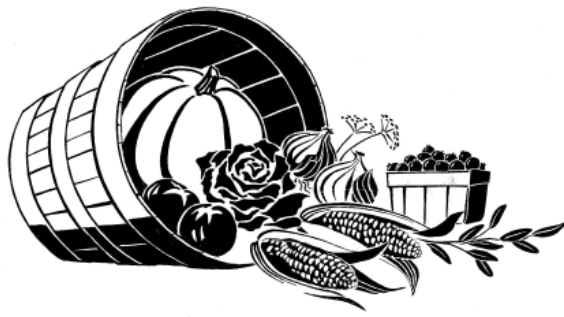 Black and White Market Logo - Farmers' Market — Hitchcock Academy