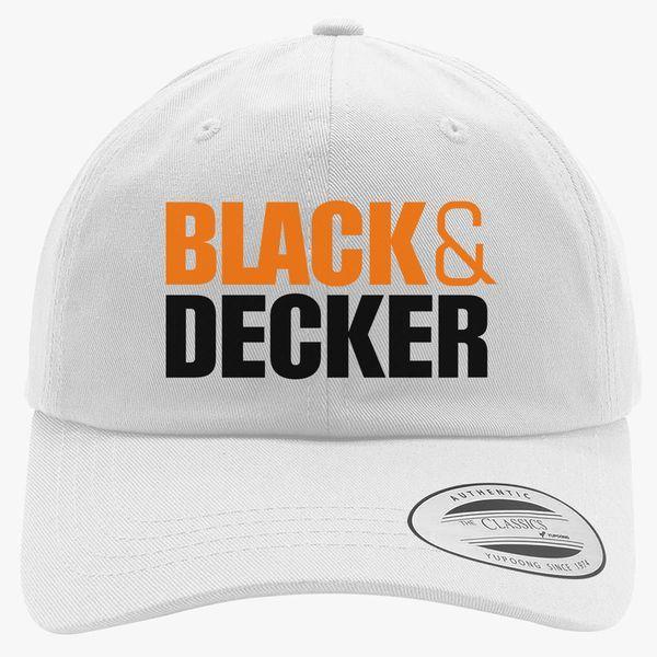 Black and Decker Logo - Black and Decker Logo Cotton Twill Hat | Customon.com