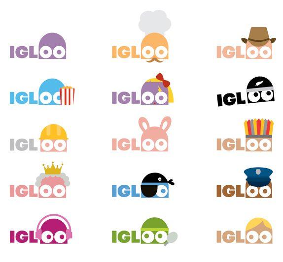 Igloo Logo - IGLOO Logo and Identity. Logos. Identity, Brand identity, Branding