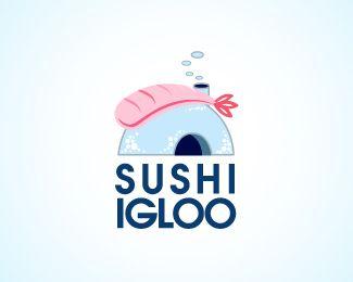 Igloo Logo - Sushi Igloo Designed