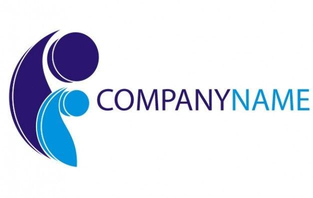 Company Name Logo - Logo crescent company name Vector