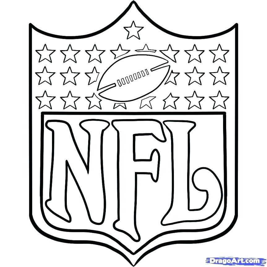 Printable NFL Team Logo - Nfl Printable Coloring Pages Team Logos Coloring Pages Football ...