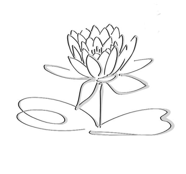 Black and White Lotus Logo - Lotus Logo Black Grayshadow Flower Only | Free Images at Clker.com ...