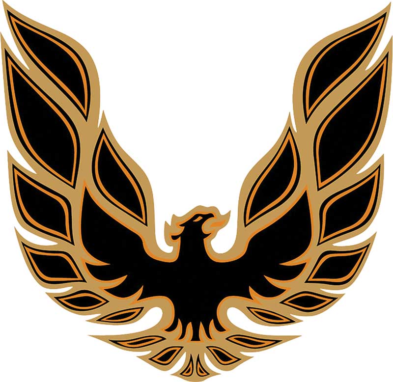 Firebird Logo - 1978 Pontiac Firebird Parts | 15299301 | 1978 Trans AM Gold / Black Decal  Set | Classic Industries