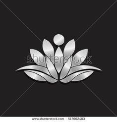 Black and White Lotus Logo - 72 Best Lotus Flower Illustration images in 2019 | Lotus, Lotus ...