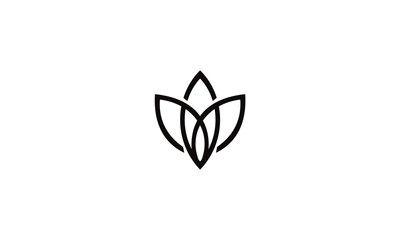 Black and White Lotus Logo - Blossom Logo Photo, Royalty Free Image, Graphics, Vectors & Videos