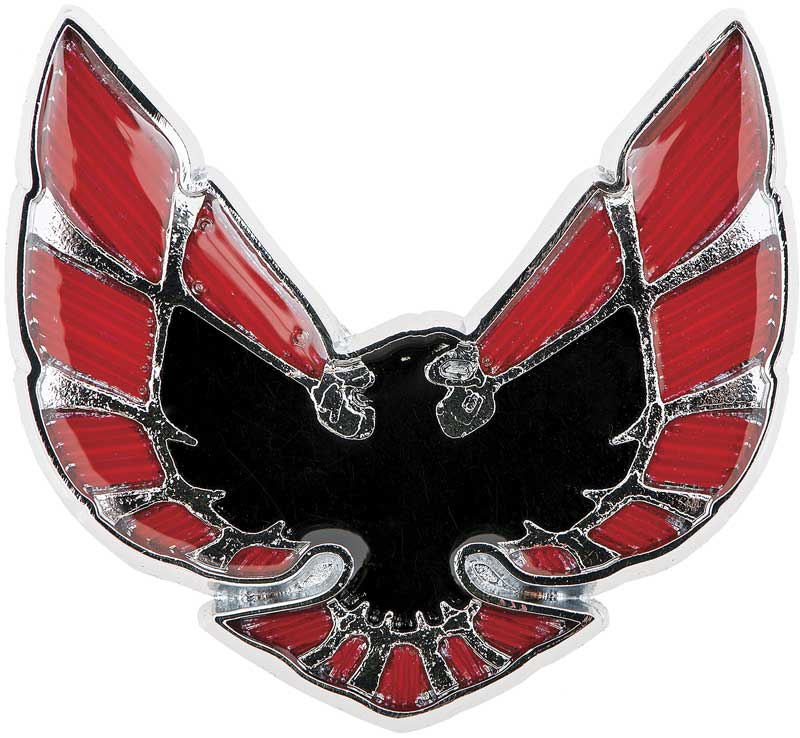 Firebird Logo - 1971 Pontiac Firebird Parts | 487708 | 1970-73 Firebird Front Fender Emblem  | Classic Industries