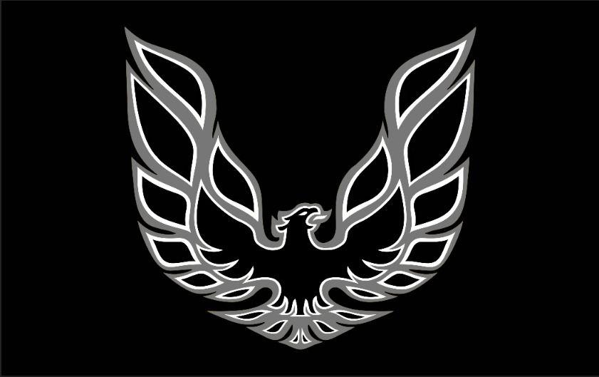 Firebird Logo - Pontiac Firebird logo [Silver] 48''x30'' Garage Banner | eBay