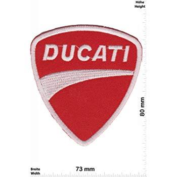 Ducati Motorcycles Logo - Patch - Ducati - red - Motorbike - Motorsport - Motorcycles - Biker ...