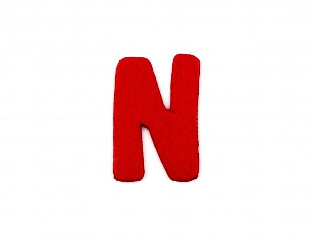 Red Letter N Logo - Red letter n Photo