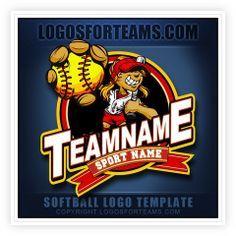 Great Softball Logo - Best Softball Logos image. Logo templates, Softball logos