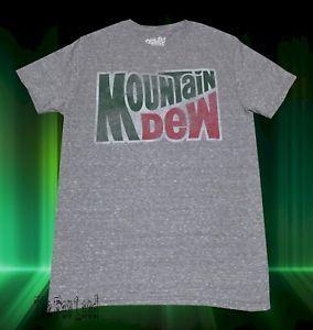 1973 Mountain Dew Logo - New Mountain Dew Drink Vintage 1973 Logo Classic Soda Retro Mens T ...