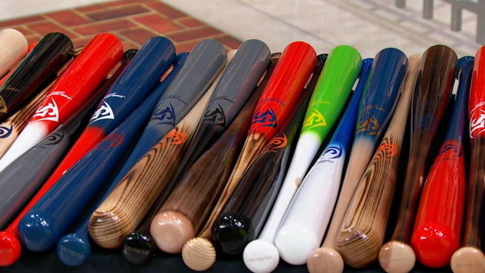 MLB Bats Logo - Louisville Slugger's new bats | 06/09/2016 | MLB.com