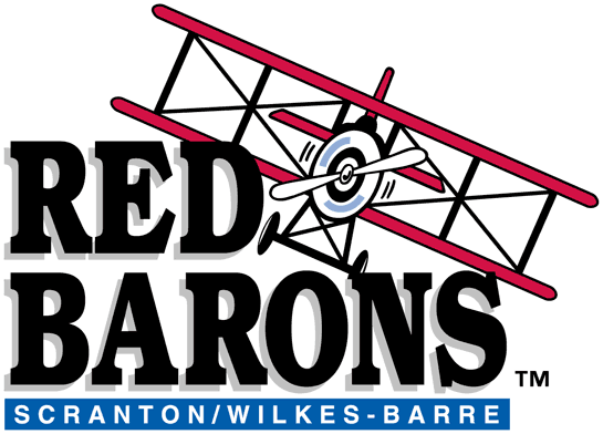 Red Baron Logo - Scranton/W-B Red Barons Primary Logo - International League (IL ...